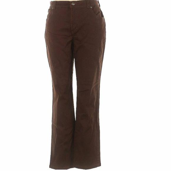 Brown Bootcut Jeans - Picture 3 of 3